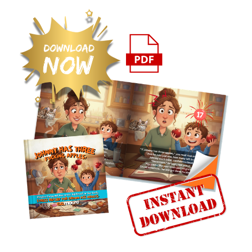Instantly Download Johnny Has Three Fucking Apples – Digital Adult Humor Children’s Book